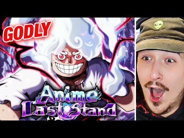 Evolving GODLY Luffy Gear 5 in Anime Last Stand Roblox!