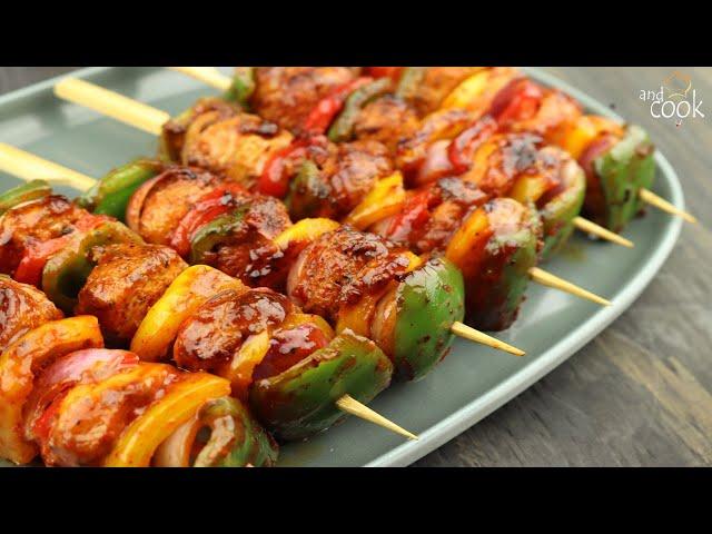 মজাদার চিকেন সাসলিক । Chicken Shashlik । Chicken Shashlik Recipe Bangla । Iftar Recipe । Shaslik