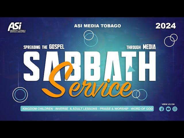 ASI Media Tobago Sabbath Morning Service | "Beacons in Babylon" Elder Alex Browne | 23rd Nov 2024