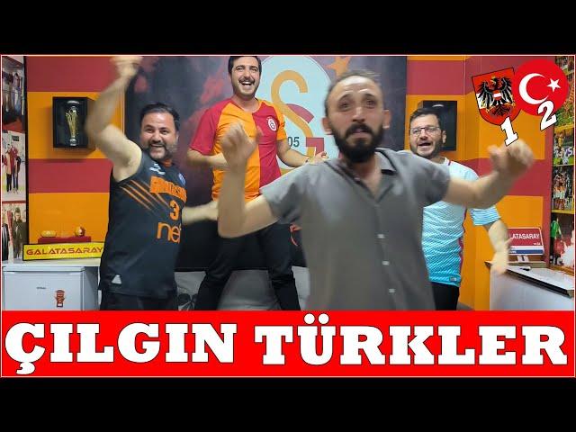 Avusturya 1 - 2 TÜRKİYE  Maçı Tepki | ÇEYREK FİNALDEYİZ! Bravo Çocuklar..!