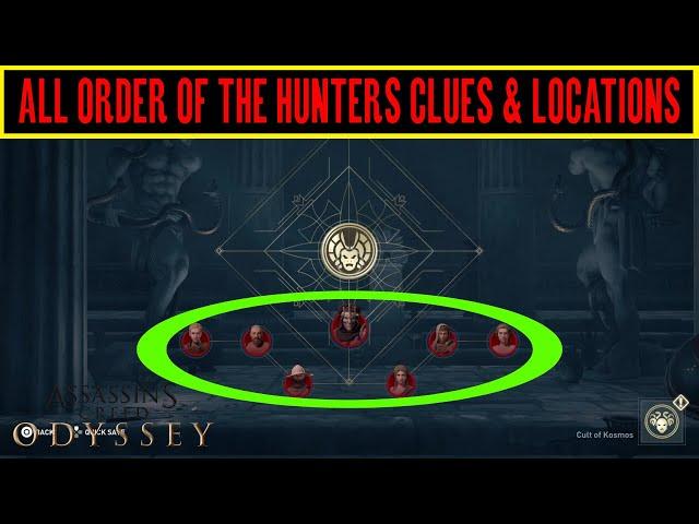 Legacy of the First Blade DLC All Order of the Hunter Locations (Order of the Hunters)