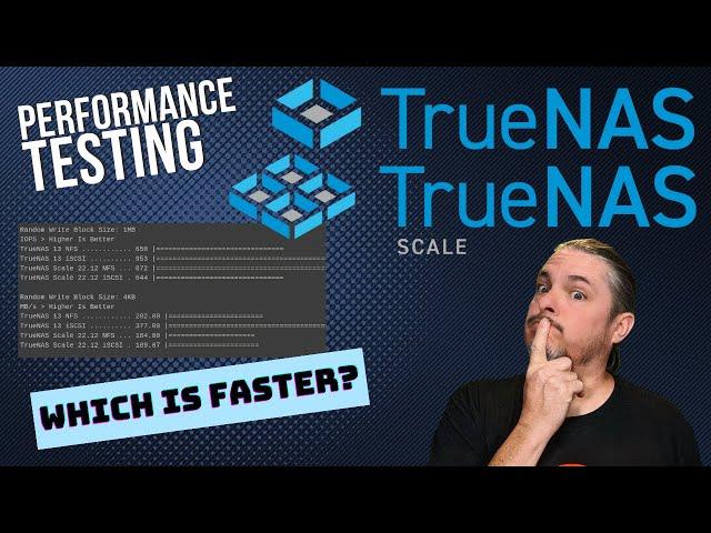 TrueNAS Core 13.03 VS TrueNAS Scale 22.12.0 iSCSI / NFS / SMB Performance Review 2023