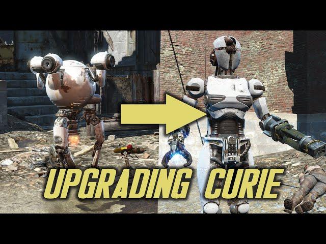 Fallout 4 - Automatron - Upgrading Curie into Assaultron