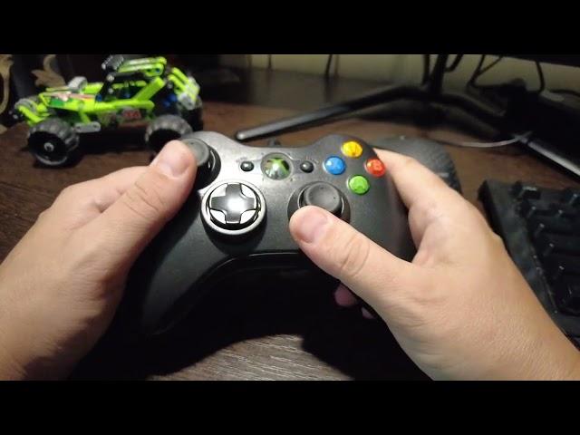 USB джойстик xbox 360 переходит в режим постоянной вибрации и зависает