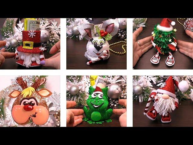 6 Easy Christmas Decoration idea with foam sheet EVA | DIYAffordable Christmas craft idea231