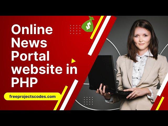 Online News Portal website in PHP