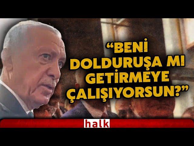 Erdoğan, emekli ikramiyesi sorusunu duyunca küplere bindi! Muhabire öyle bir tepki verdi ki...