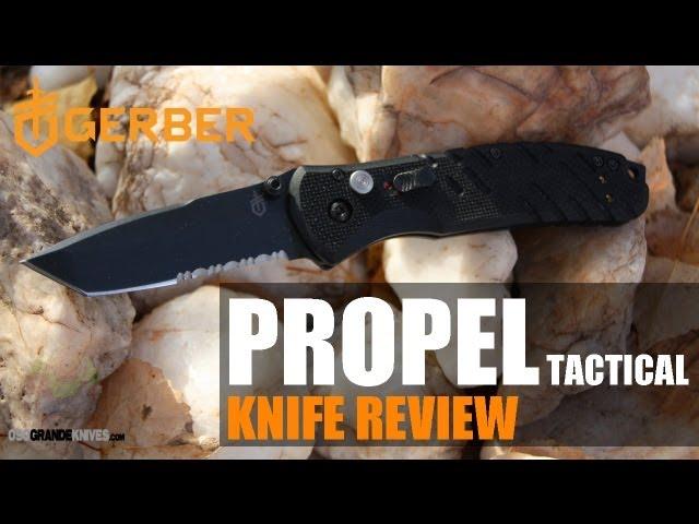 Gerber Propel Assisted Opening Tanto Tactical Knife Review | OsoGrandeKnives