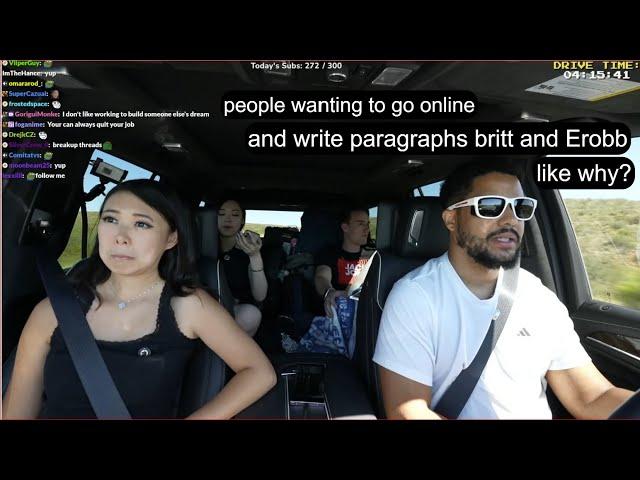 Nick Emily & Fanfan talk about Erobb & Britt breaking up drama