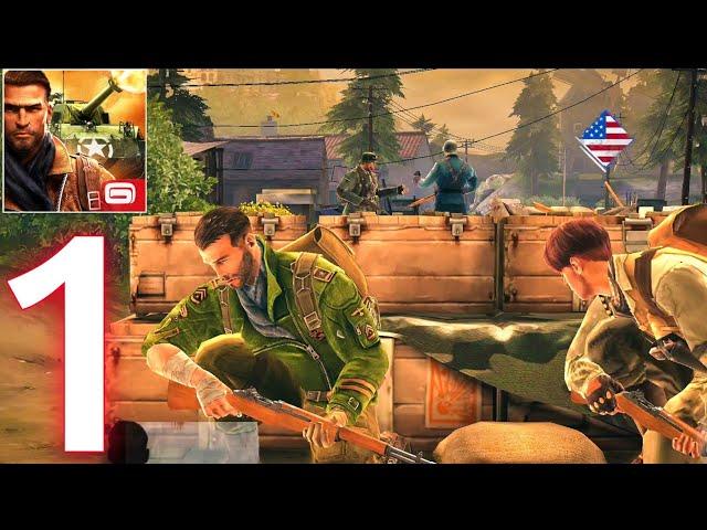 Brothers in Arms 3 -Android Gameplay Walkthrough Campaign 1 Part 1  (Android/iOS) | Gameloft Games