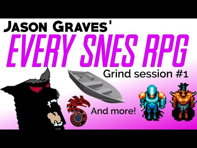 The "Every SNES RPG" Grind Session | 3 Hours of Super Nintendo Reviews!