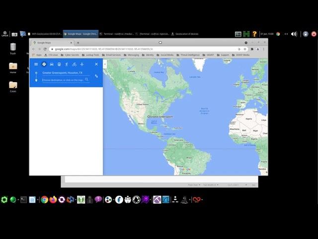 CSI Linux Geolocation V1.0 Demo