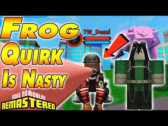 New Frog Quirk | Boku No Roblox Remastered