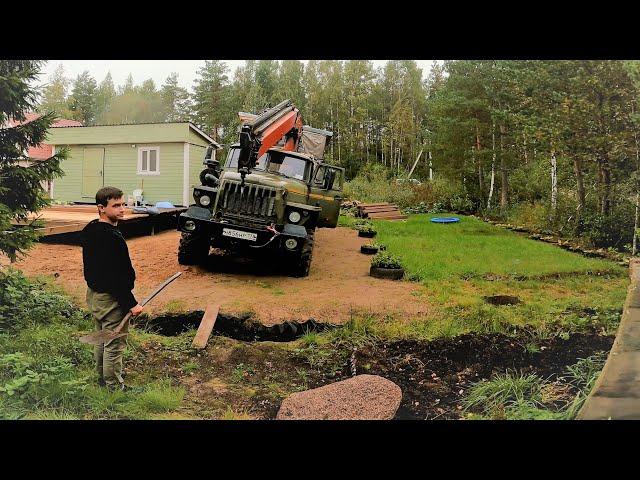 Засадили Урал на садовом участке.