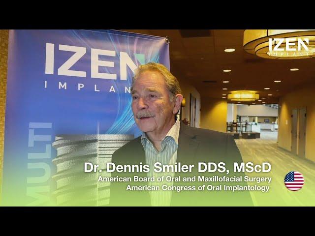 [IZEN IMPLANT] Dr. Dennis Smiler shared his thoughts on IZEN IMPLANT