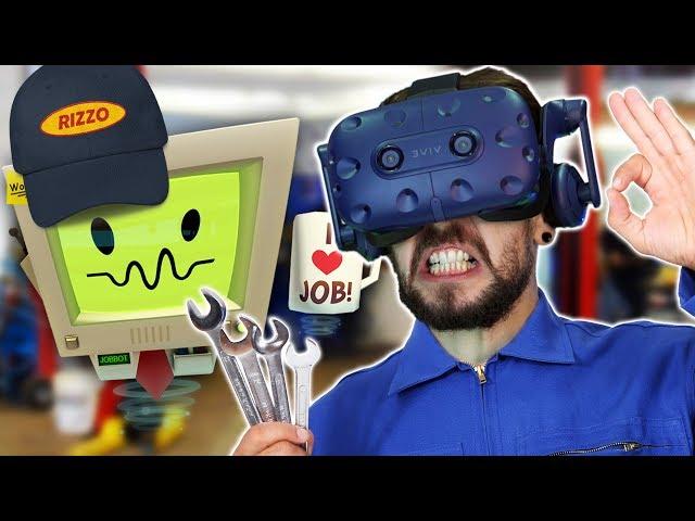 STICK IT UP YER TAILPIPE  | Job Simulator (HTC Vive Virtual Reality)