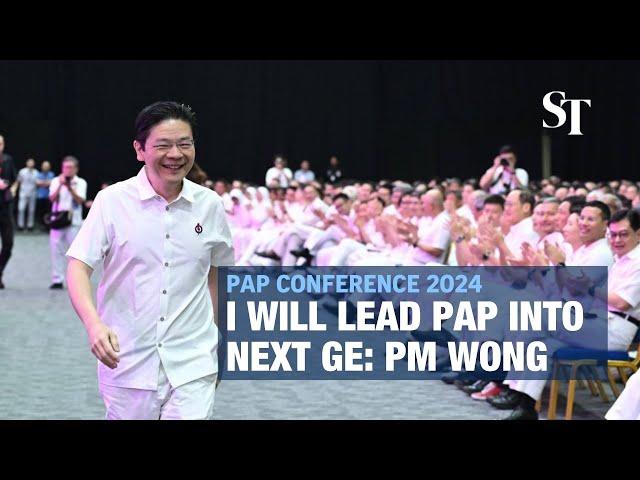 I will lead PAP into next general election: PM Wong