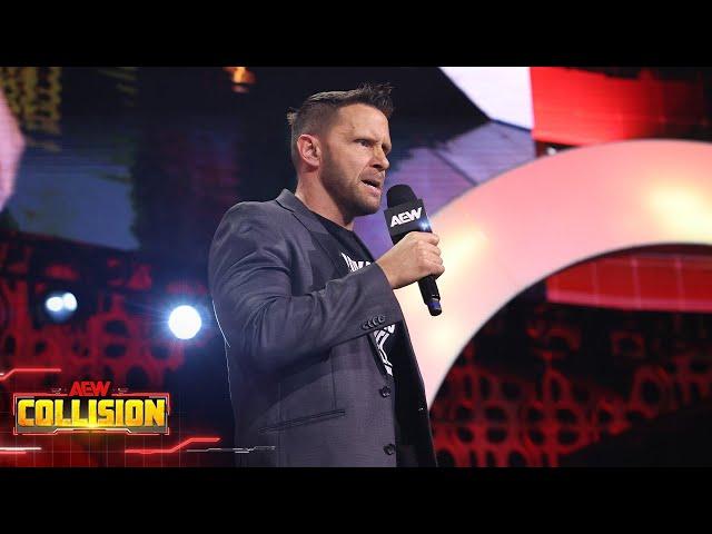 Nigel McGuinness DEMANDS his challenge to be answered! | 9/21/24 AEW Collision