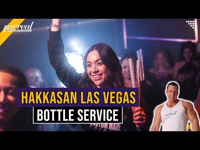  Hakkasan Las Vegas Bottle Service