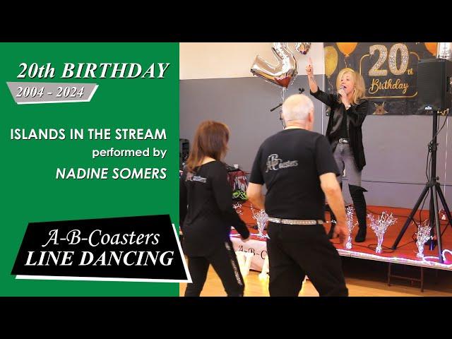 ISLANDS IN THE STREAM - Line Dance with Nadine Somers & Quick Walk Through