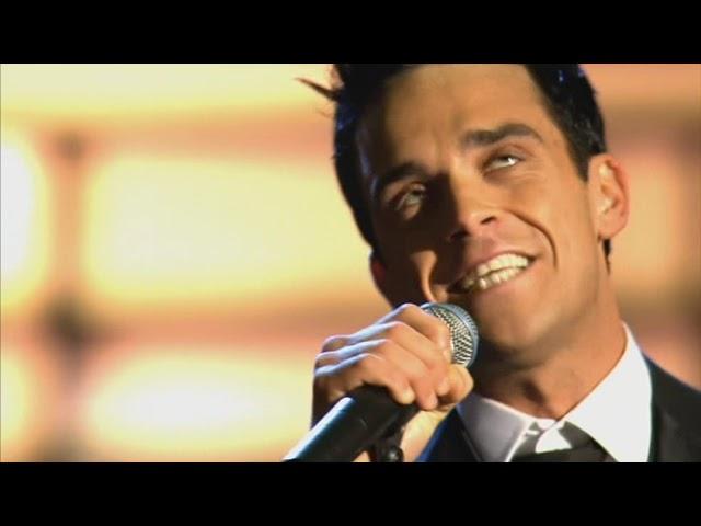 Robbie Williams live at the albert hall    2001 swing when you're winning