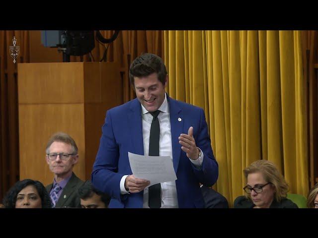 Ryan Turnbull Question Period House of Commons October 23, Finance