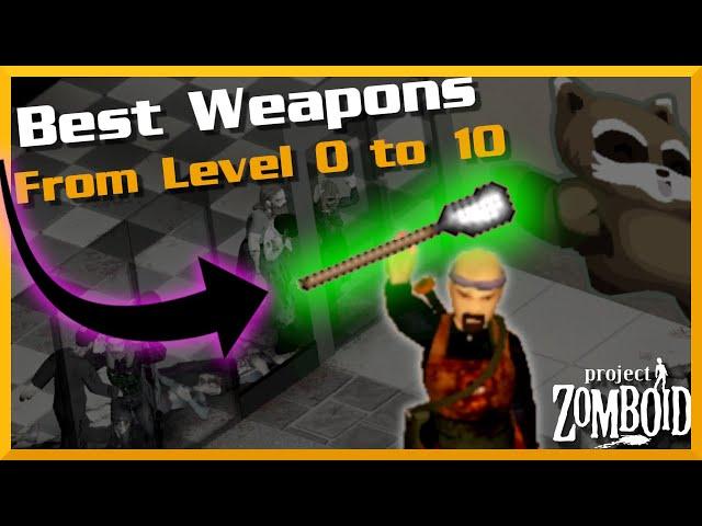 Zomboid Best Weapons at Each Skill Level, by Exhaustion and Breakage (Simulation Tips and Tricks)