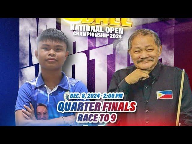 EFREN BATA REYES VS JAYBEE SUCAL TOP 4 SARGO BILLIARDS is live!