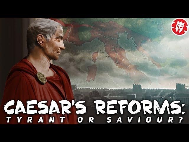 Was Julius Caesar a Military Tyrant or a Saviour of Rome?