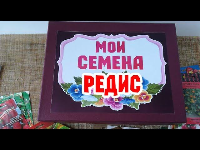 И ЭТО ВСЕ СЕМЕНА РЕДИСА! (обзор семян)