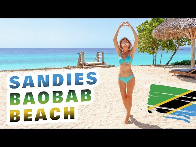 Занзибар 2021. Пляж Нунгви. Полный обзор отеля all inclusive - Sandies Baobab Beach.