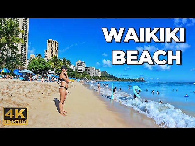 Waikiki Beach Walk - Honolulu, Hawaii, Oahu August 2024