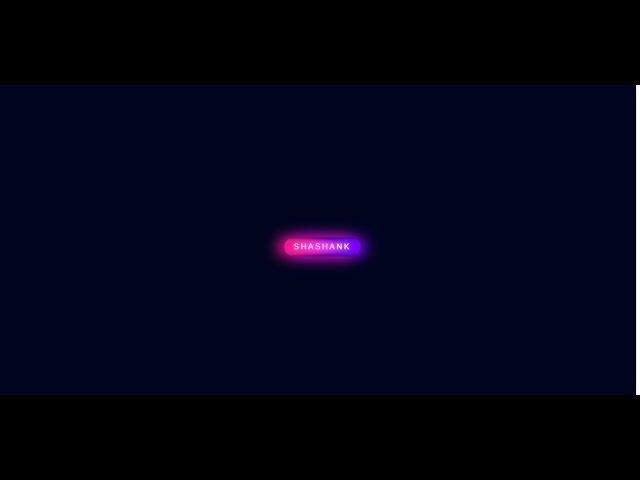 Glowing Neon Button Effects [Pure CSS]