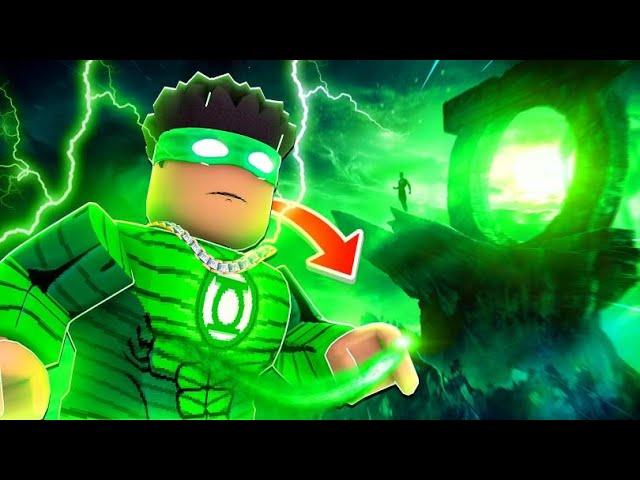 This is The BEST NEW GREEN LANTERN GAME on Roblox