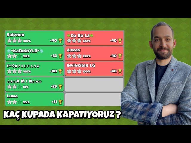 ARALIK 2024 EFSANE LİGİNİ KAPANIŞ SAVAŞLARI ! CLASH OF CLANS