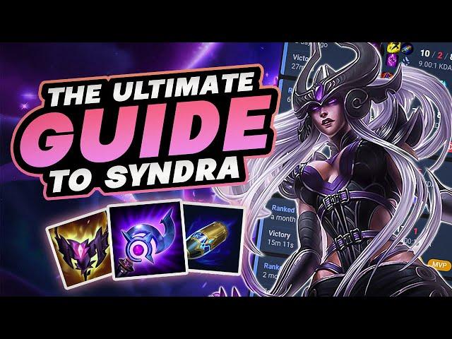 SYNDRA Season 13 Guide - How To LEARN and Carry With SYNDRA Step by Step