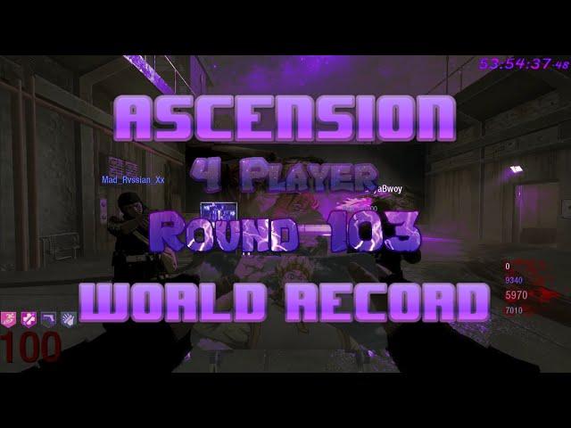 Ascension 4p Round 103 World Record