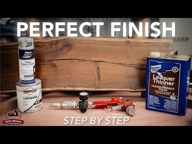 A Woodworkers Guide to PERFECT Finishing - Step by Step and Fixing Common Problems