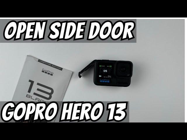 How to OPEN and REMOVE Side Battery Door - GoPro Hero 13