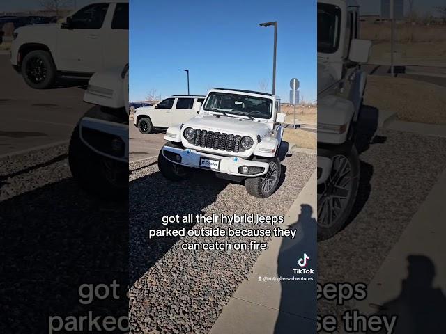 New Jeep Wranglers are full of problems! #hybrid #jeep #wrangler #4xe #fca #usa #us #recall #fire
