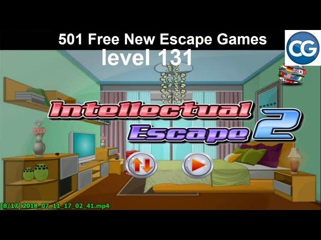 [Walkthrough] 501 Free New Escape Games level 131 - Intellectual escape 2 - Complete Game