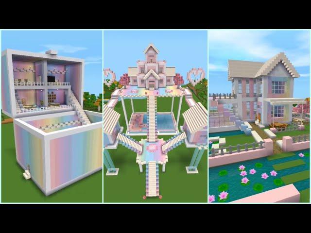 DIY Minecraft,Mini World/How To Build Cute House In Minecraft️