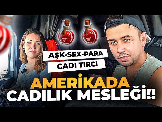 AMERİKALI KIZ İLE TIRDA AŞK | Kız Beni Büyüledi !!