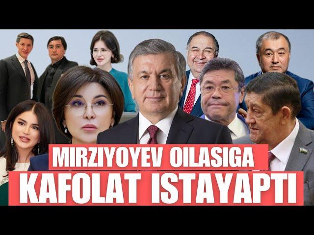 MIRZIYOYEV OILASIGA KAFOLAT ISTAYAPTI