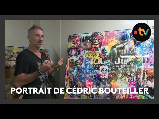 Portrait de Cédric Bouteiller, artiste peintre à Marseille