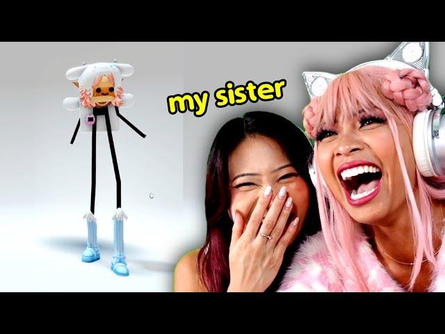 SISTER'S FIRST TIME PLAYING ROBLOX! Dress to Impress, Littlest Pet Shop