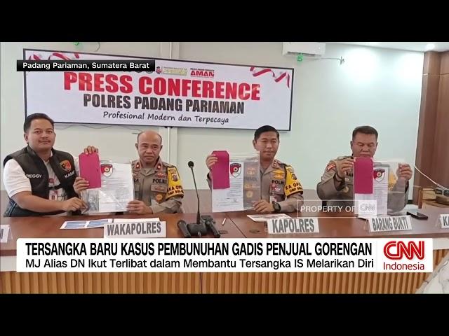 Tersangka Baru Kasus Pembunuhan Gadis Penjual Gorengan