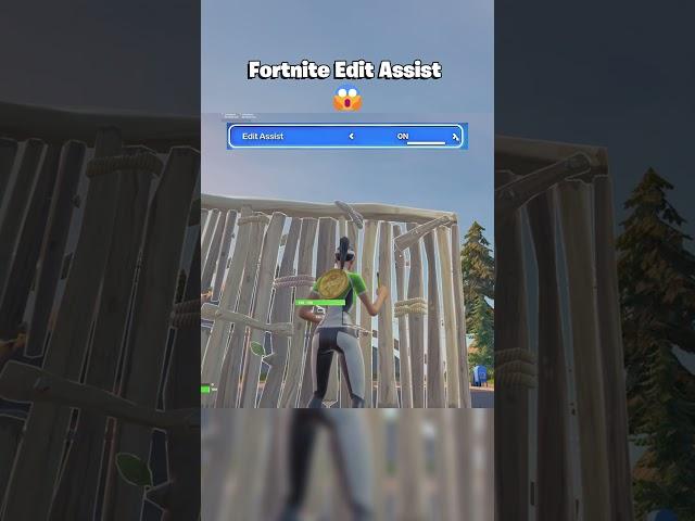 Fortnite Edit Assist In Fortnite  #shorts