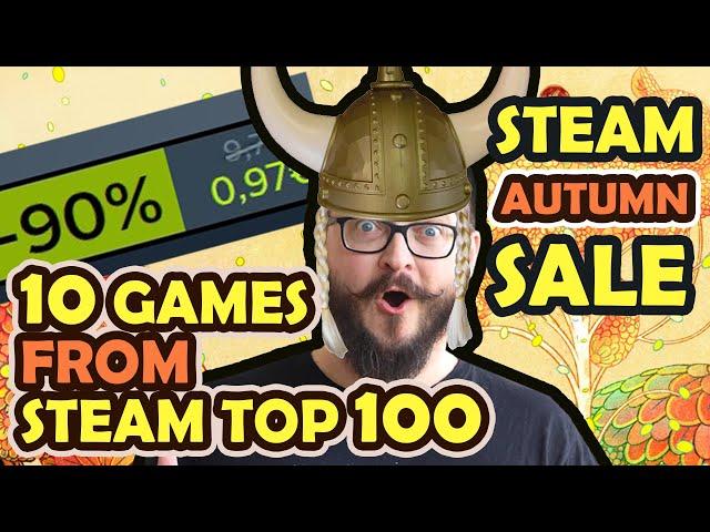 Steam Autumn Sale 2022! - 10 Games from Steam Best TOP 100!!