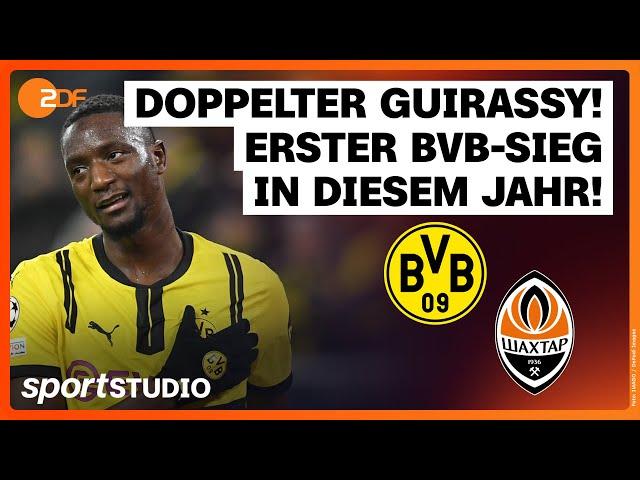 Borussia Dortmund – Schachtar Donezk | UEFA Champions League, 8. Spieltag 2024/2025 | sportstudio